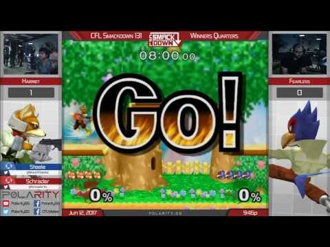CFL Smackdown 131 Melee - Harriet (Fox) vs Fearless (Falco) - Winners Quarters