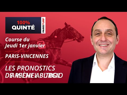 PMU Quinté Predictions - 100% Quinté for Thursday, January 1st at Paris-Vincennes