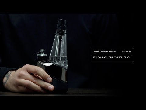 How to use the Puffco Peak Travel Glass