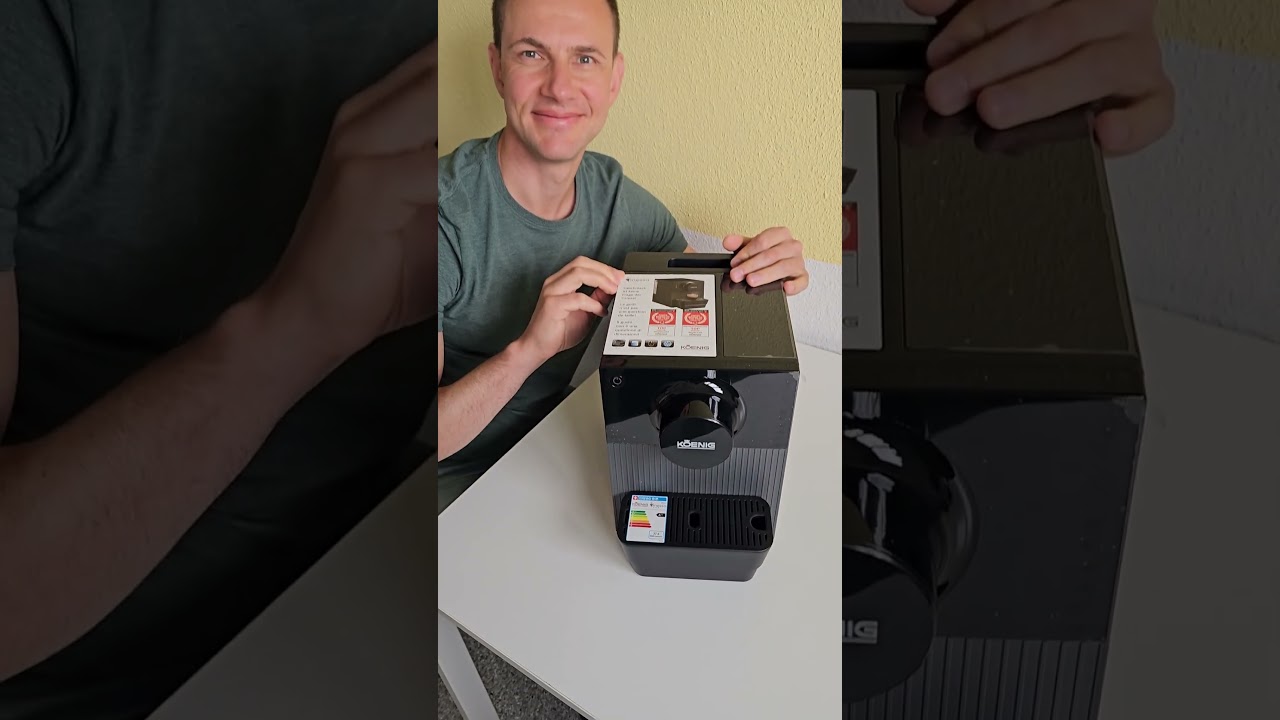 Koenig Kaffeevollautomat Finessa Nano Dunkelgrau