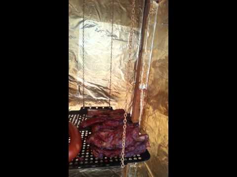 Smoker made out of reclaimed pallets