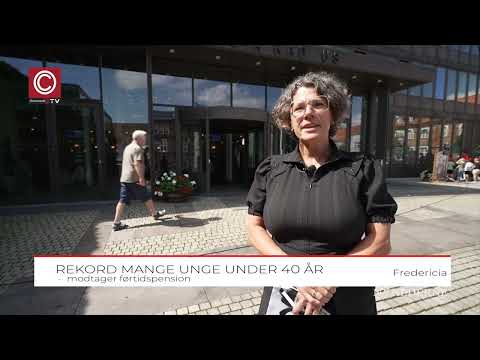 Rekord mange unge under 40 år modtager førtidspension