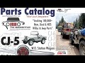 JeepsterMan Parts Catalog 1941 1986 Willys Jeep