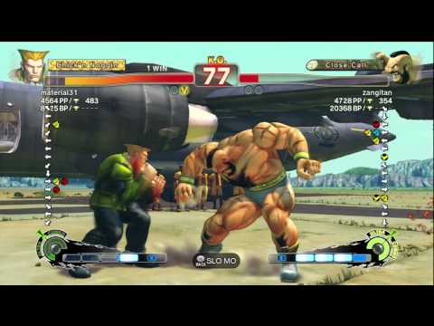 Zangitan (Zangief) vs material31 (Guile)- AE2012 Endless Matches *720p HD*