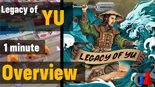 Legacy of YU -1 minute Overview - Peaky Boardgamer