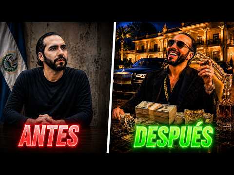 Así cambió la FORTUNA de BUKELE en 5 años