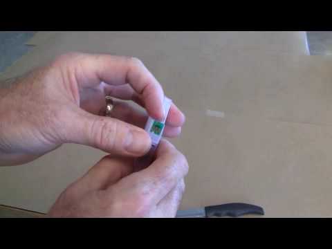 Easy removal and reinstallation of a microchip from an Epson ink cartridge.
