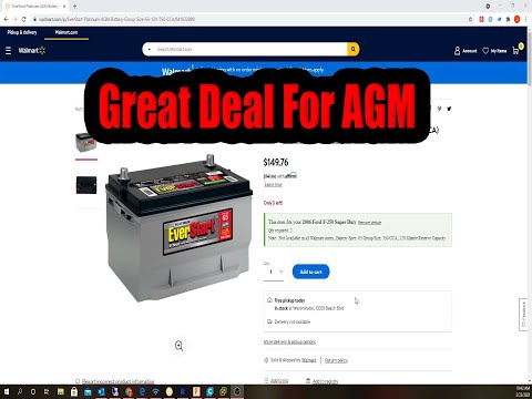 Walmart Group 65 Battery
