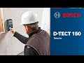 videoDETECTOR DE MATERIALES BOSCH D-TECT 150