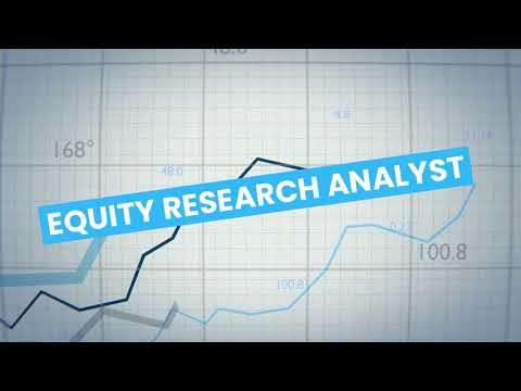 Equity research analyst video 1