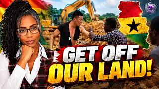 Ghanaian Man Gets Into a Shouting Match With a Chinese Man For Illegally Mining on Their Land