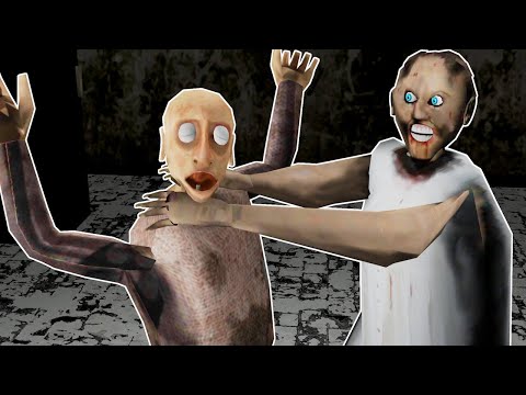 Granny vs Grandpa vs Baldi Funny Horror Animation