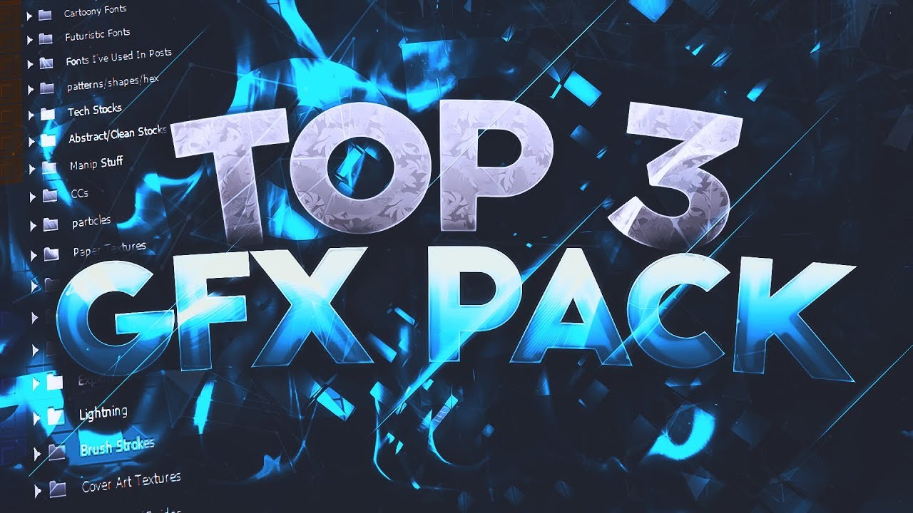 MY TOP 3 GFX PACK PHOTOSHOP 2019 - FREE DOWNLOAD