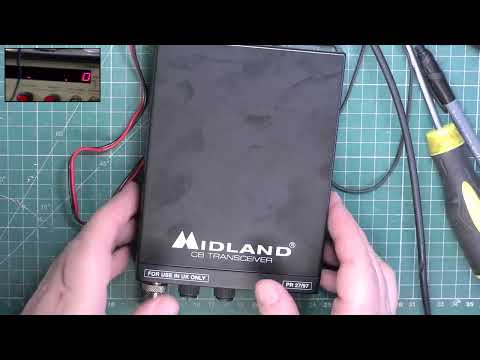 Midland 38 PR27/97 UK/EU CB radio - service alignment