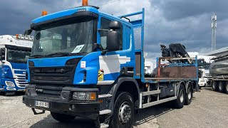 Бортовой грузовик Scania P410 HIAB X-HIDOU 188 E-5, RETARDER, WHEELBASE 4,70M | Изображение 4 - Autoline