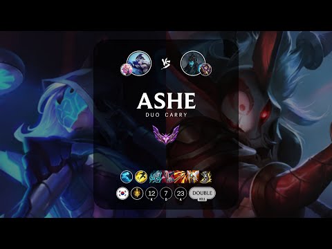 Ashe ADC vs Kalista - KR Master Patch 13.6