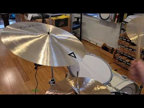 (SOLD) Cymbals - Istanbul Agop 20" Xist Crash (Natural)
