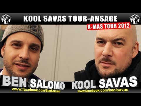KOOL SAVAS - Warum rappst Du? X-Mas Tour 2012/2013 SUPPORT RAP AM MITTWOCH (ANSAGE)