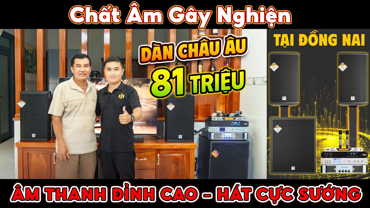 Video sản phẩm Dàn Karaoke DT TT142: (DT Alpha12, Vatasa T900, Vatasa V8 Pro, DT Lion406, DT Sigma115, Vatasa P9 Limited)