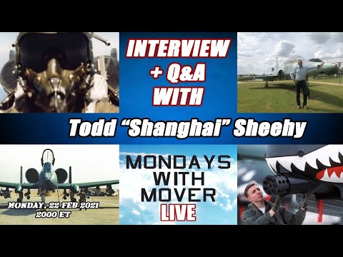 A-10 Air to Air Kill in Desert Storm! LIVE Interview with Todd "Shanghai" Sheehy