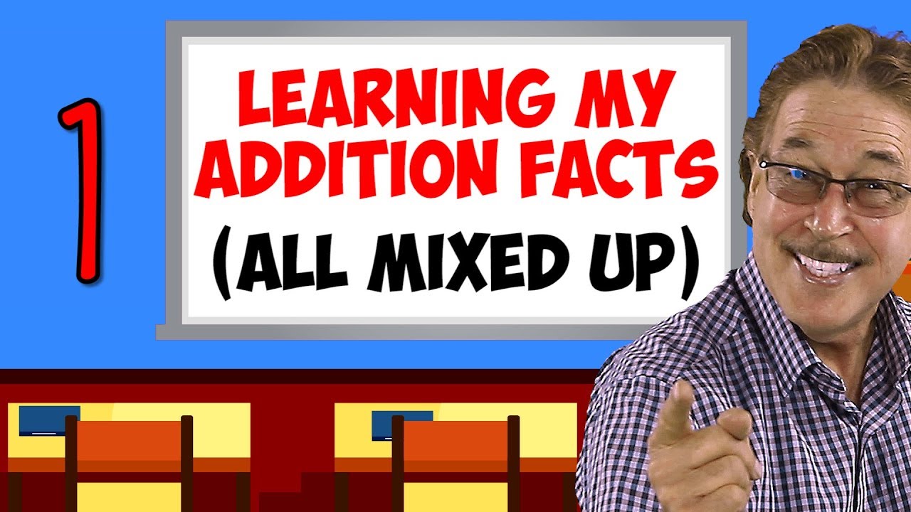 Learning My Addition Facts (All Mixed Up) | Addition Facts for 1 | Jack Hartmann