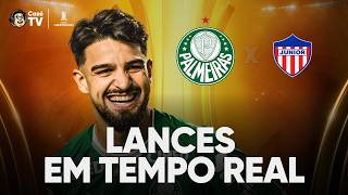 PALMEIRAS X JUNIOR DE BARRANQUILLA: LIBERTADORES | LANCES EM TEMPO REAL | NOCHE DE COPA