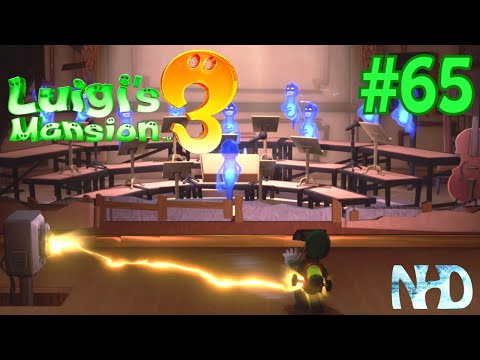 Let's Play Luigi's Mansion 3 (pt65) 4F: The Great Stage, Missing Gems (White, Green)
