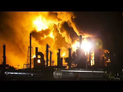 Huge gasoline explosion in Puerto Rico