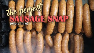 The secret to getting a SNAPPY Sausage | Beyond the Recipe
