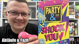 Party & Co. Shock You (Jumbo) - Funspiel mit (elektronischem) Schock - Element ... verrückt!