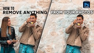 Remove Anything From Your Photos! Easy Photoshop Tutorial - Content Aware Fill - Magic Eraser!