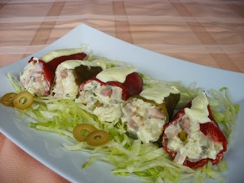 Piquillos a la siciliana