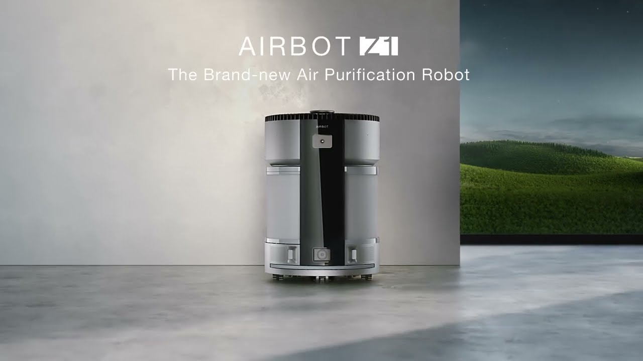 Ecovacs Robot de purification de l'air AIRBOT Z1 Gris/Noir