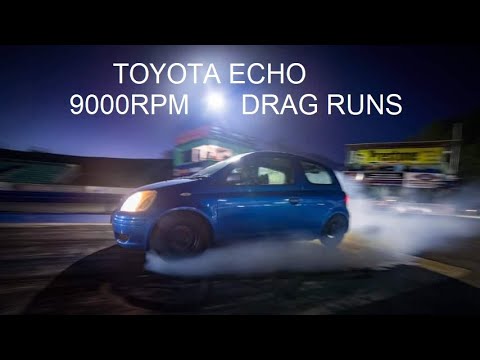 Thumbnail for 9000rpm 1NZ motor drag racing. Toyota Echo / Vitz by Toyota Vitz, Toyota, BMW, Car, Toyota Aqua