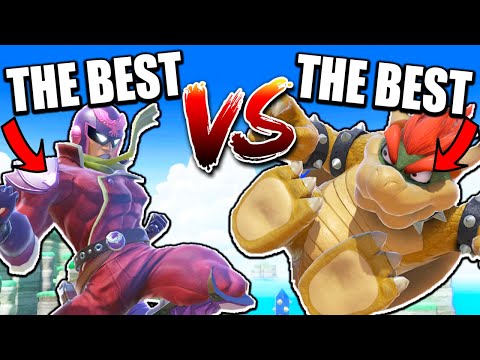 The World's Best Bowser VS The World's Best Captain Falcon | Glitch 8 LeoN Vs. Fatality