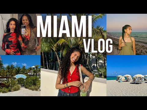 MIAMI VLOG! | ALMOST MISSED OUR FLIGHT??? Carbone + Beach + Reuniting w/ my long distance bff?!?!
