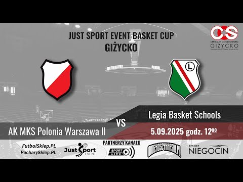 AK MKS Polonia Warszawa II - Legia Basket Schools