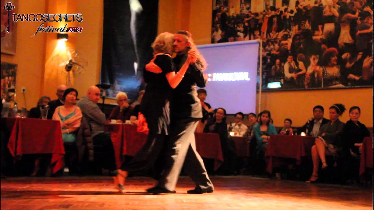 Ana Maria Schapira y Claudio Ruberti en el Tango Secrets Festival 02/02