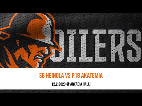 12.2.2023 SB Heinola vs Oilers P18 Akatemia