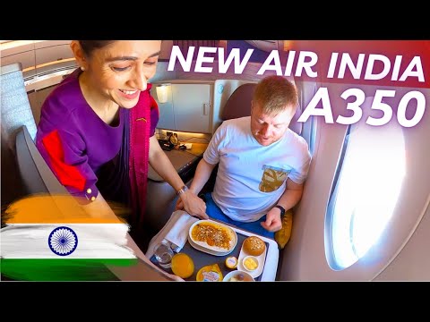 INSIDE Air India's MAGNIFICENT A350 - Tata's reborn airline!