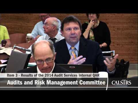 Teachers' Retirement Board June 2014 - Audits and Risk Management Committee