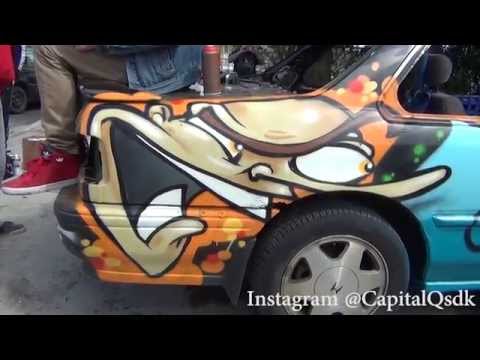 Car Painting & Train Benching - GRAFFITI