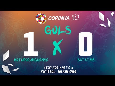 Gol de Votuporanguense 1x0 Batatais, Copinha 2019