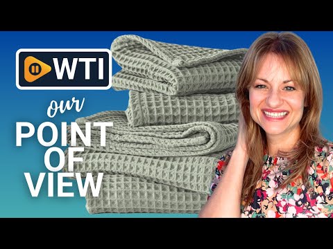 Turkish Cotton Waffle Towels for Bathroom - WTI product video review