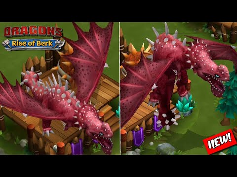 New Brawl Dragon Stargust (Windgnasher) Titan mode | Dragons: Rise of Berk