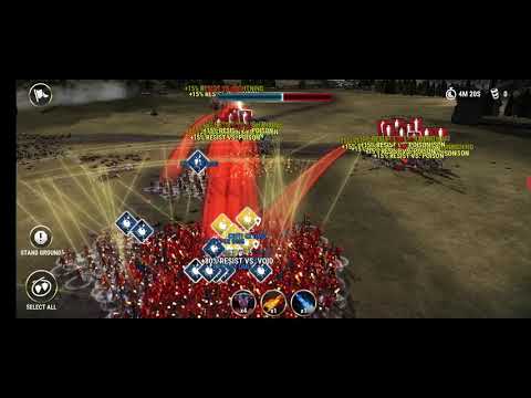 Ares and his nasty Grens vs Hachiman