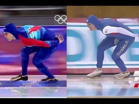 Dan Jansen (1994) vs. Brittany Bowe (2015) - 1000m (WR)