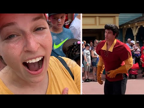Woman Gets Rejected by Gaston at Disney World