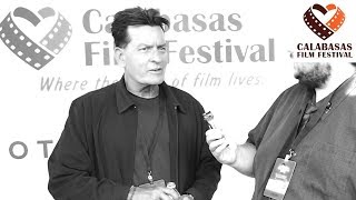 Exclusive Interview with Charlie Sheen for Brothers in Arms Calabasas Film Festival video