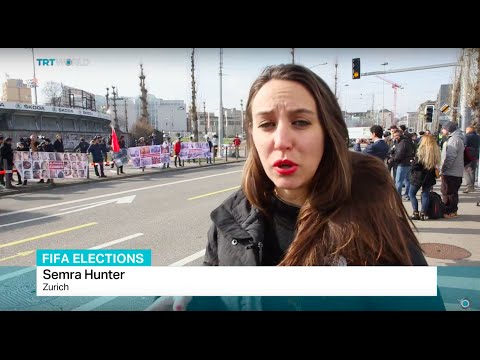 207 member nations will vote for FIFA's top job, Semra Hunter reports